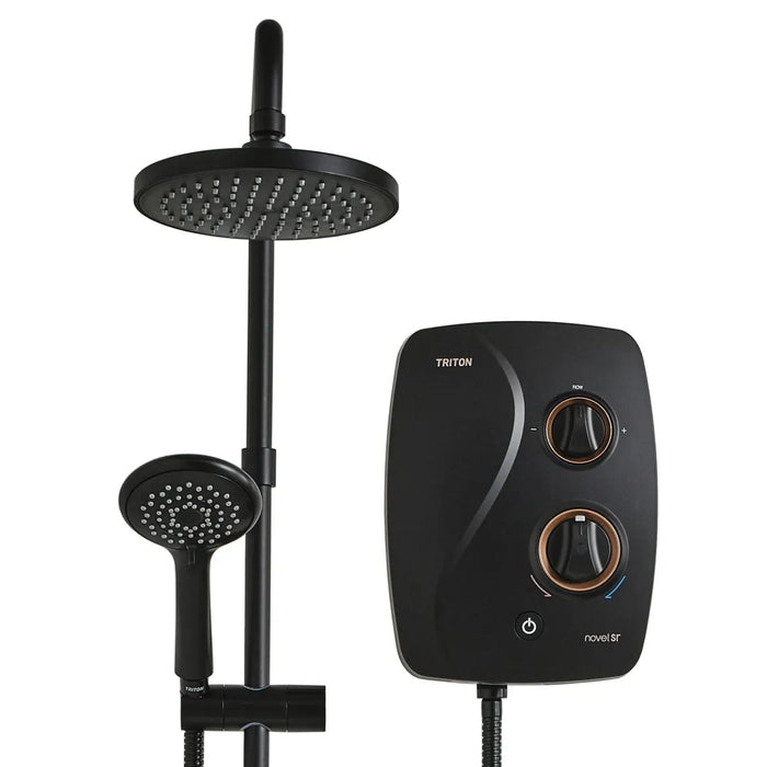 Triton Novel SR DuElec Thermostatic Power Shower