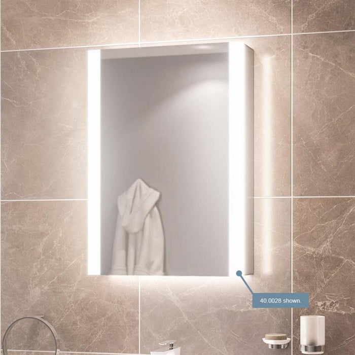 Eastbrook Caldini 1 Door Illuminated Mirror Cabinet - White