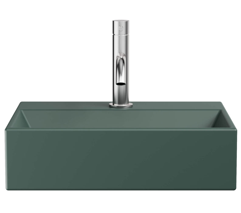 Crosswater Beck Cloakroom Wall Hung Basin With Waste - 1 Tap Hole