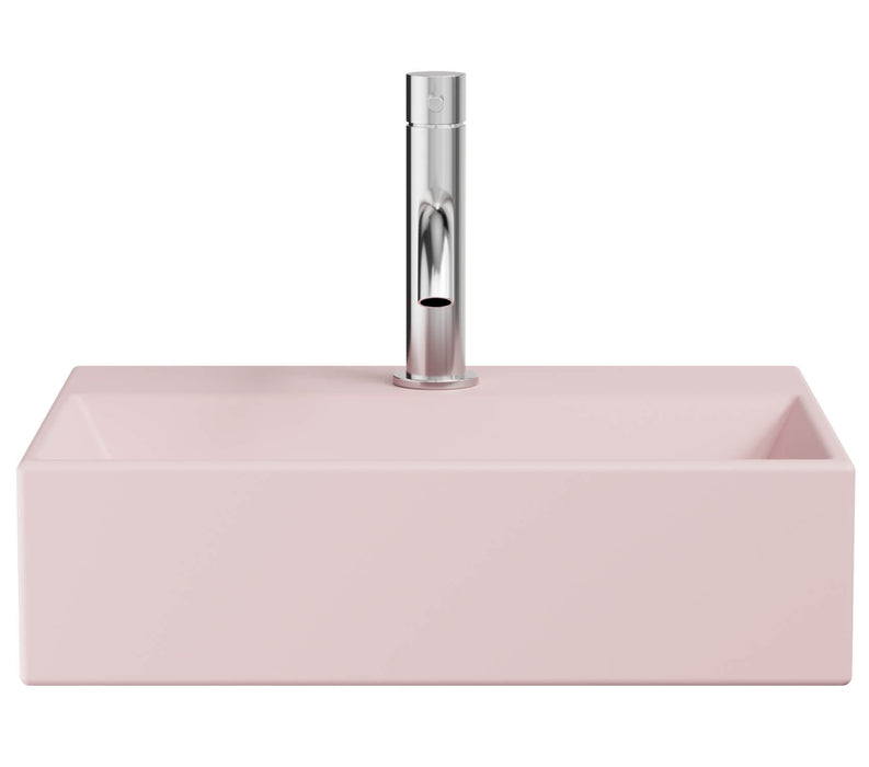 Crosswater Beck Cloakroom Wall Hung Basin With Waste - 1 Tap Hole