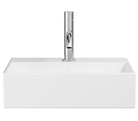 Crosswater Beck Cloakroom Wall Hung Basin With Waste - 1 Tap Hole