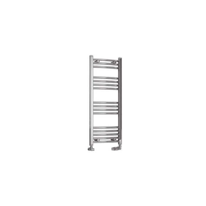 Eastbrook Wendover Vertical Curved Heated Towel Rail - Chrome