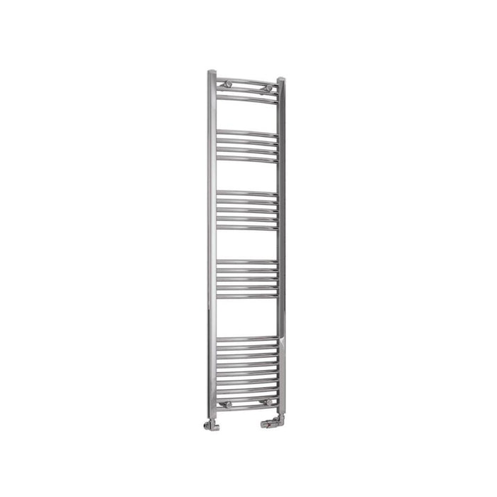 Eastbrook Wendover Vertical Curved Heated Towel Rail - Chrome