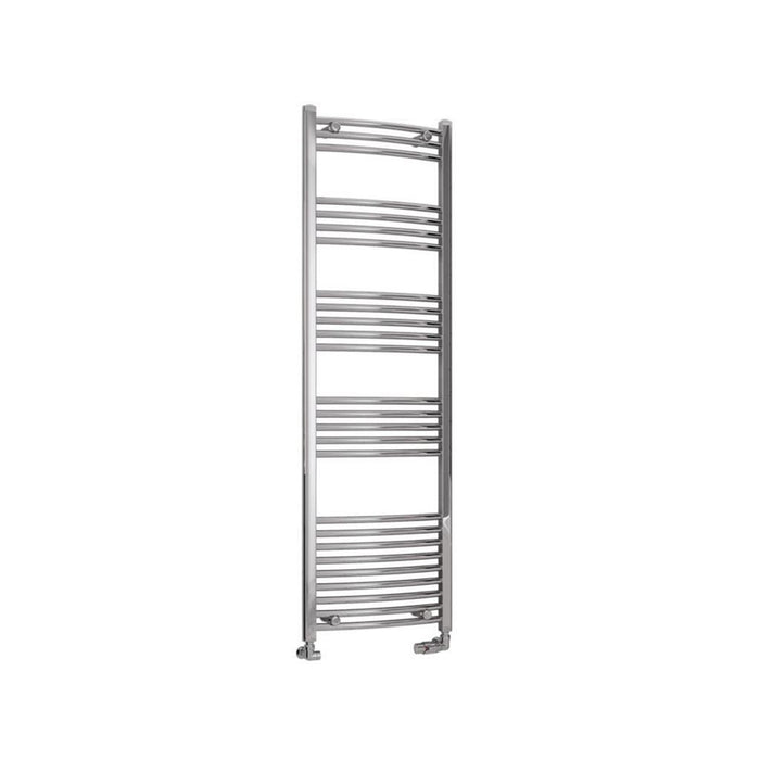 Eastbrook Wendover Vertical Curved Heated Towel Rail - Chrome