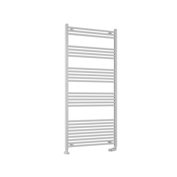 Eastbrook Wendover Vertical Straight Heated Towel Rail - White