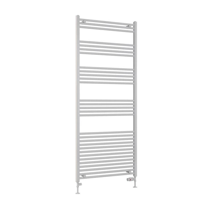 Eastbrook Wendover Vertical Straight Heated Towel Rail - White