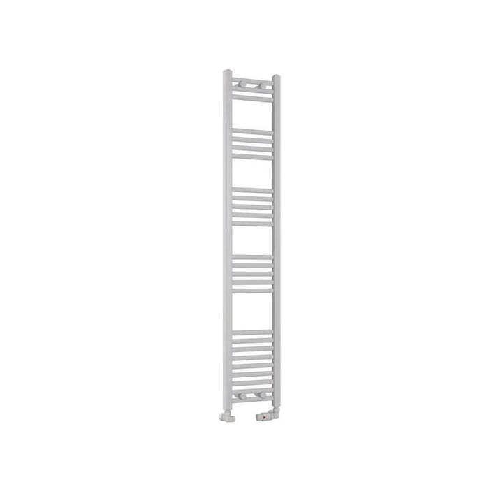 Eastbrook Wendover Vertical Straight Heated Towel Rail - White