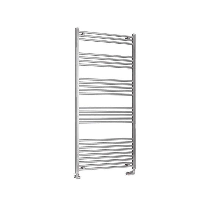 Eastbrook Wendover Vertical Straight Heated Towel Rail - Chrome