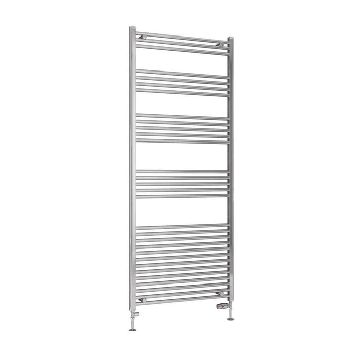 Eastbrook Wendover Vertical Straight Heated Towel Rail - Chrome