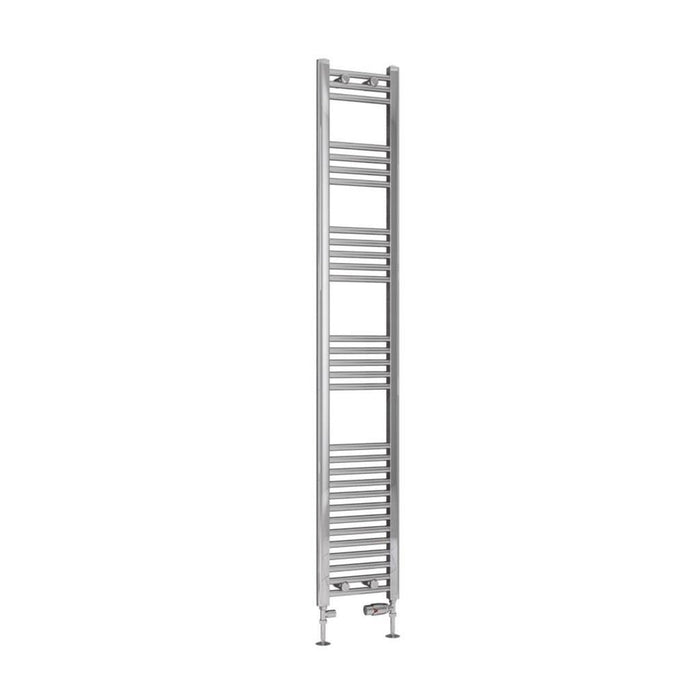 Eastbrook Wendover Vertical Straight Heated Towel Rail - Chrome