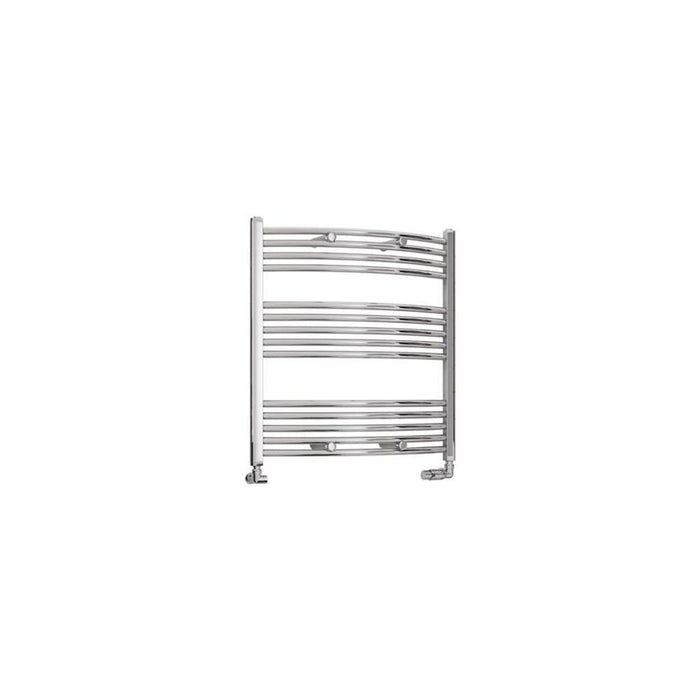 Eastbrook Wendover Vertical Curved Heated Towel Rail - Chrome