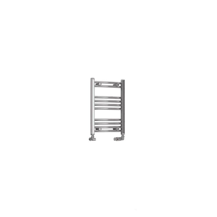 Eastbrook Wendover Vertical Curved Heated Towel Rail - Chrome