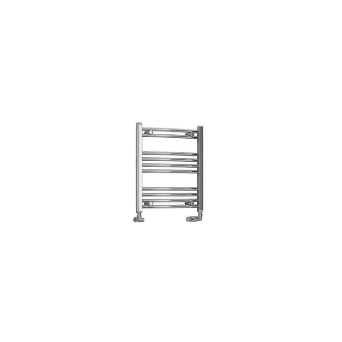 Eastbrook Wendover Vertical Curved Heated Towel Rail - Chrome