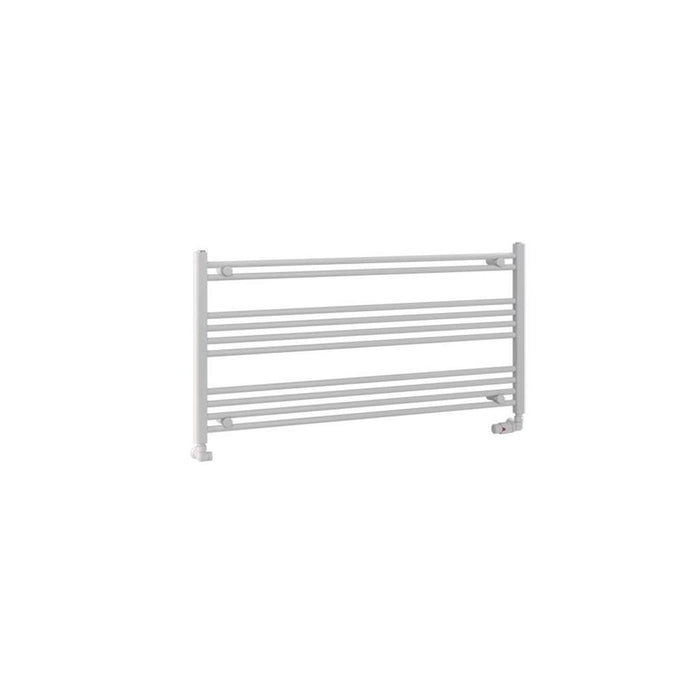 Eastbrook Wendover Horizontal Straight Heated Towel Rail - White