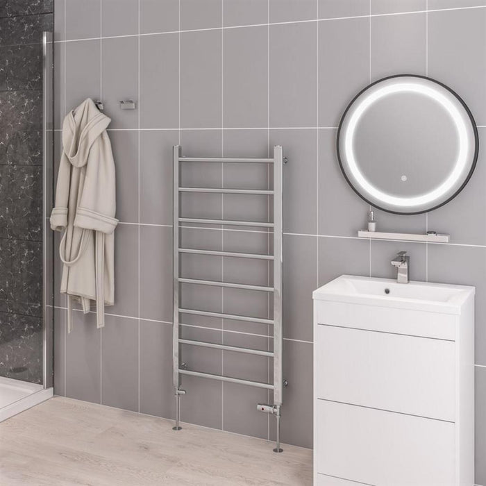 Eastbrook Tuscan Multirail Vertical Straight Heated Towel Rail - Chrome
