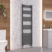Eastbrook Wendover Vertical Straight Heated Towel Rail