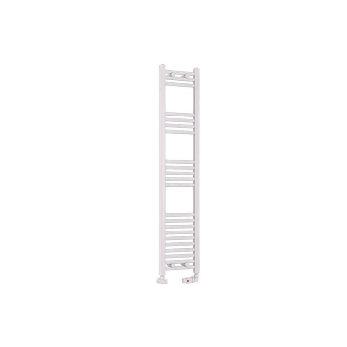 Eastbrook Wendover Vertical Straight Heated Towel Rail - White