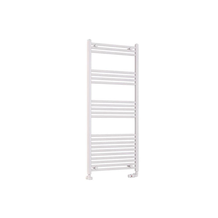 Eastbrook Wendover Vertical Straight Heated Towel Rail - White