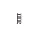 Eastbrook Wendover Vertical Straight Heated Towel Rail