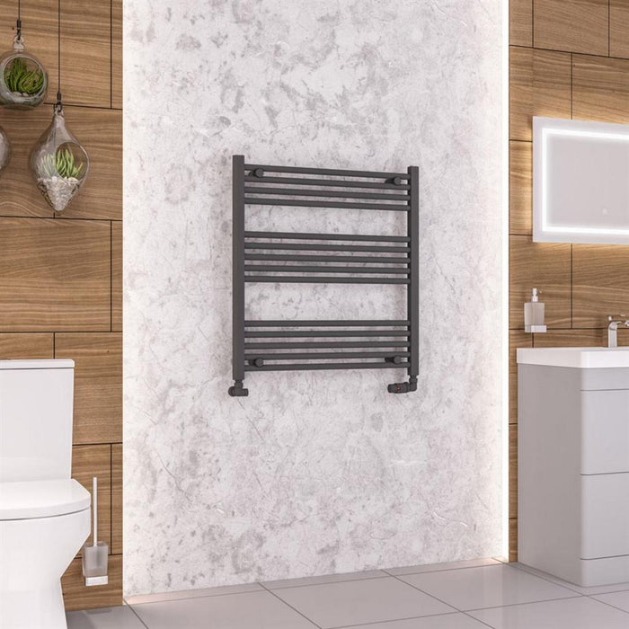 Eastbrook Wendover Vertical Straight Heated Towel Rail