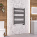 Eastbrook Wendover Vertical Straight Heated Towel Rail