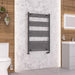 Eastbrook Wendover Vertical Straight Heated Towel Rail