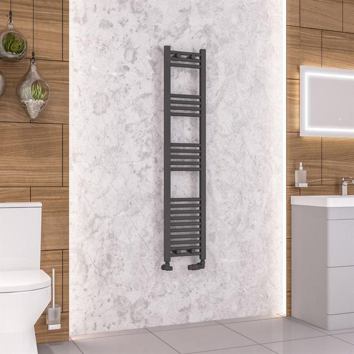 Eastbrook Wendover Vertical Straight Heated Towel Rail
