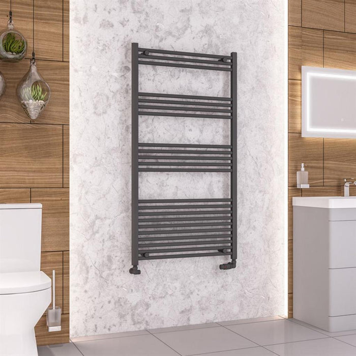 Eastbrook Wendover Vertical Straight Heated Towel Rail