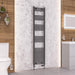 Eastbrook Wendover Vertical Straight Heated Towel Rail