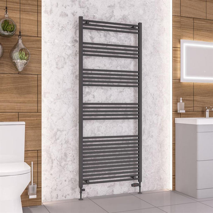Eastbrook Wendover Vertical Straight Heated Towel Rail