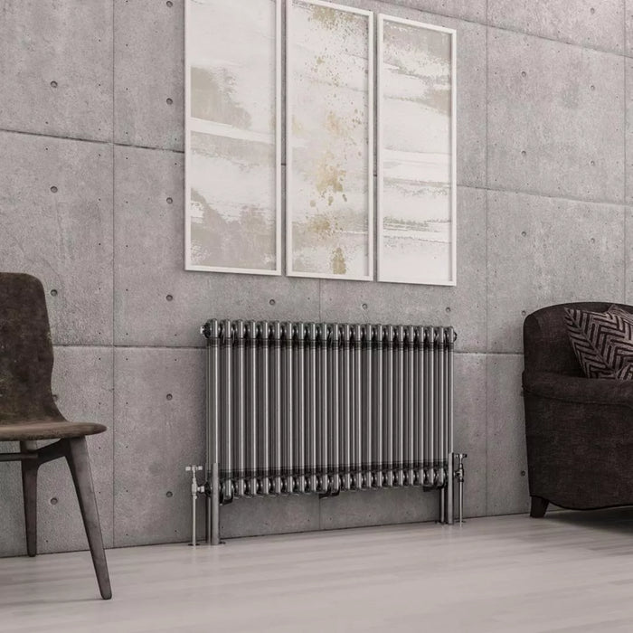 Eastbrook Imperia 2 Column Radiator Bare Metal