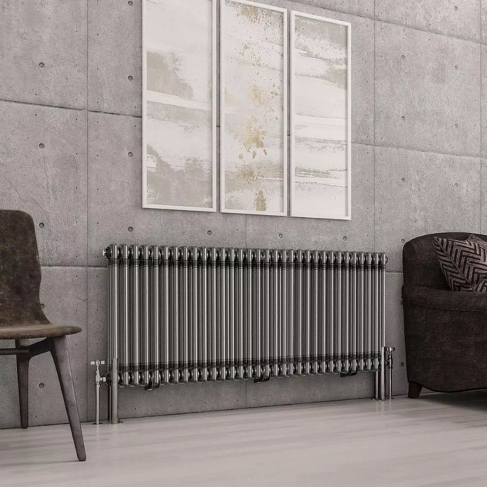 Eastbrook Imperia 2 Column Radiator Bare Metal