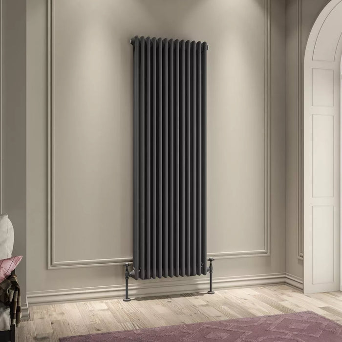 Eastbrook Imperia 3 Column Radiator Matt Anthracite