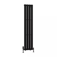 Eastbrook Warrington Type 10 Vertical Designer Radiator Matt Black