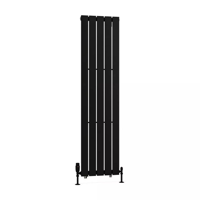 Eastbrook Warrington Type 10 Vertical Designer Radiator Matt Black