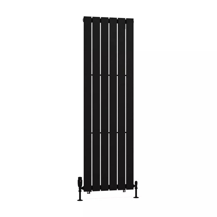 Eastbrook Warrington Type 10 Vertical Designer Radiator Matt Black