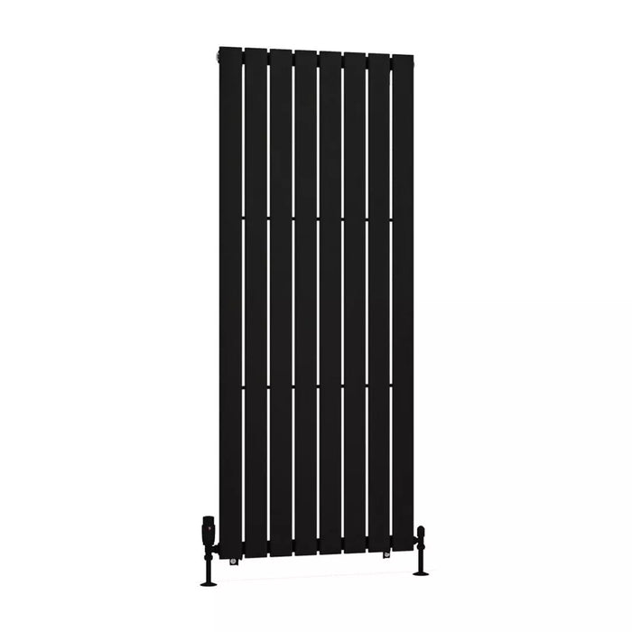 Eastbrook Warrington Type 10 Vertical Designer Radiator Matt Black