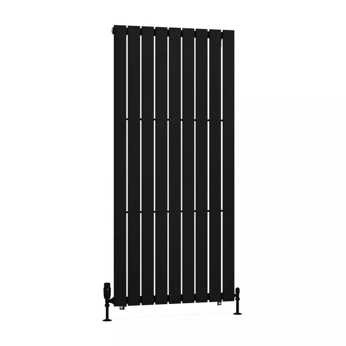 Eastbrook Warrington Type 10 Vertical Designer Radiator Matt Black