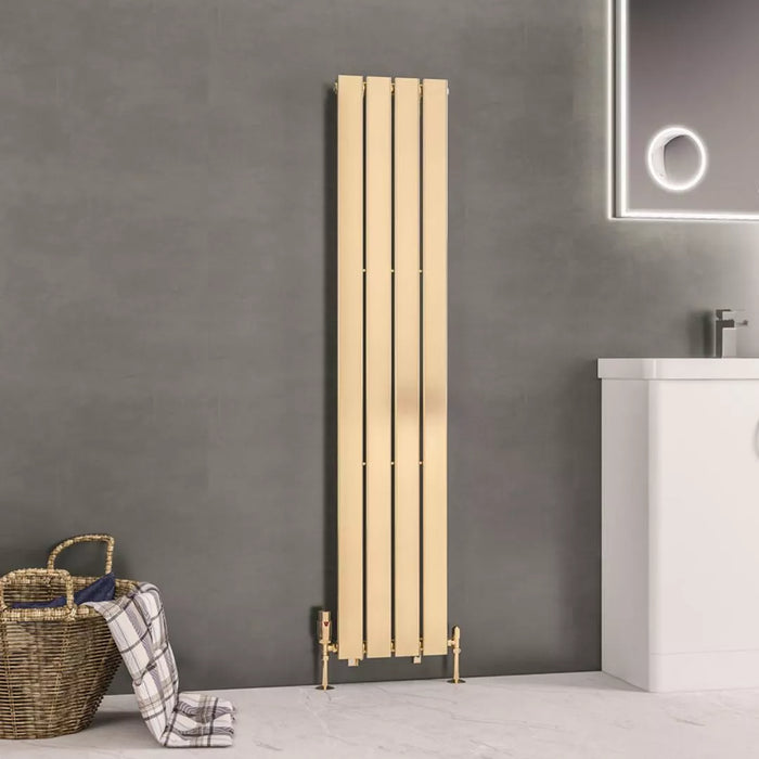 Eastbrook Warrington Type10 Designer Radiator - Brushed Brass