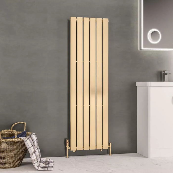 Eastbrook Warrington Type10 Designer Radiator - Brushed Brass