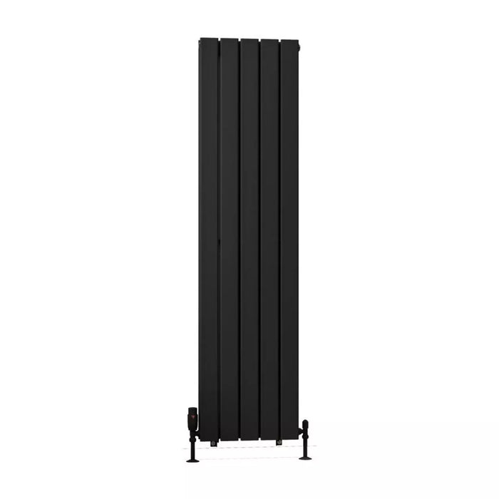 Eastbrook Warrington Type 20 Vertical Designer Radiator Matt Black