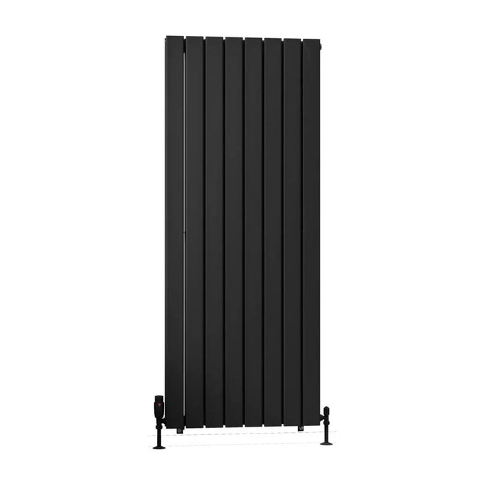 Eastbrook Warrington Type 20 Vertical Designer Radiator Matt Black