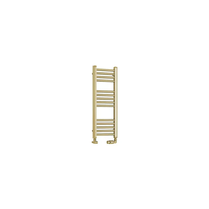 Eastbrook Wendover Straight Heated Towel Rail - Brushed Brass