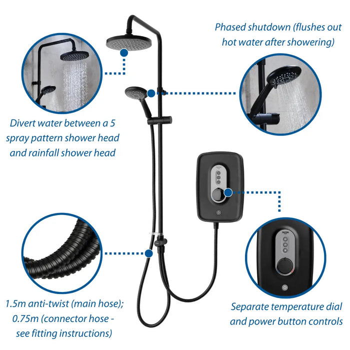 Triton Danzi DuElec 9.5kW Electric Shower