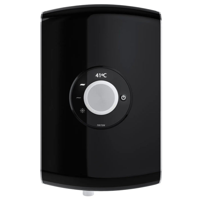 Triton Amore DuElec Electric Shower - 9.5kW - Gloss Black