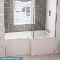 Eastbrook Portland L-Shaped Front Bath Panel - White