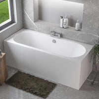 Eastbrook Beaufort Bath Front Panel - Matt White