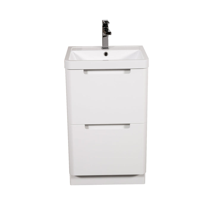 Tailored Monza 2 Drawer Floorstanding Vanity Unit with Basin
