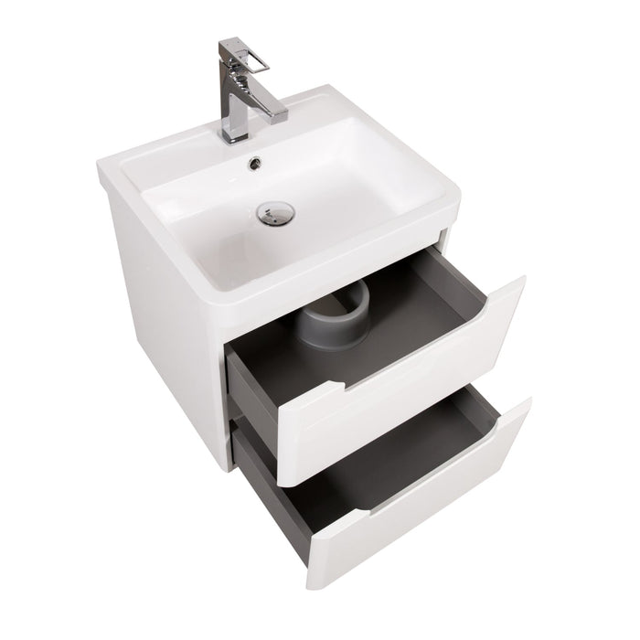 Tailored Monza 2 Drawer Floorstanding Vanity Unit with Basin
