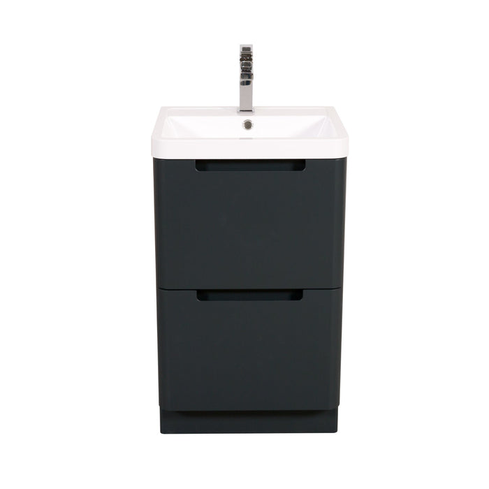 Tailored Monza 2 Drawer Floorstanding Vanity Unit with Basin